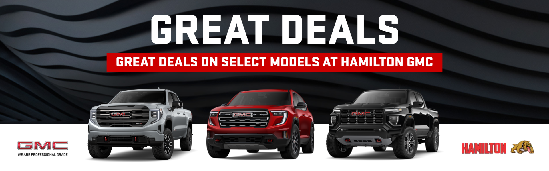 Great Deals on New Vehicles 